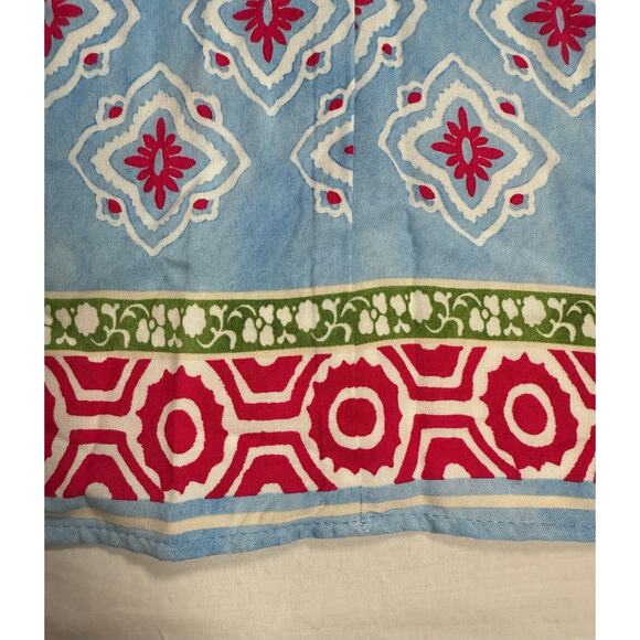 Zara Printed Tunic‎ Dress Size Small Blue Pink NWT - Picture 10 of 15